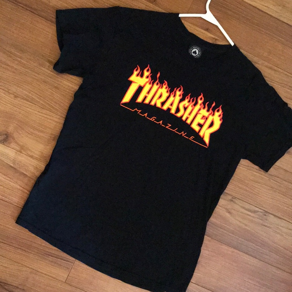 THRASHER once used Tee!